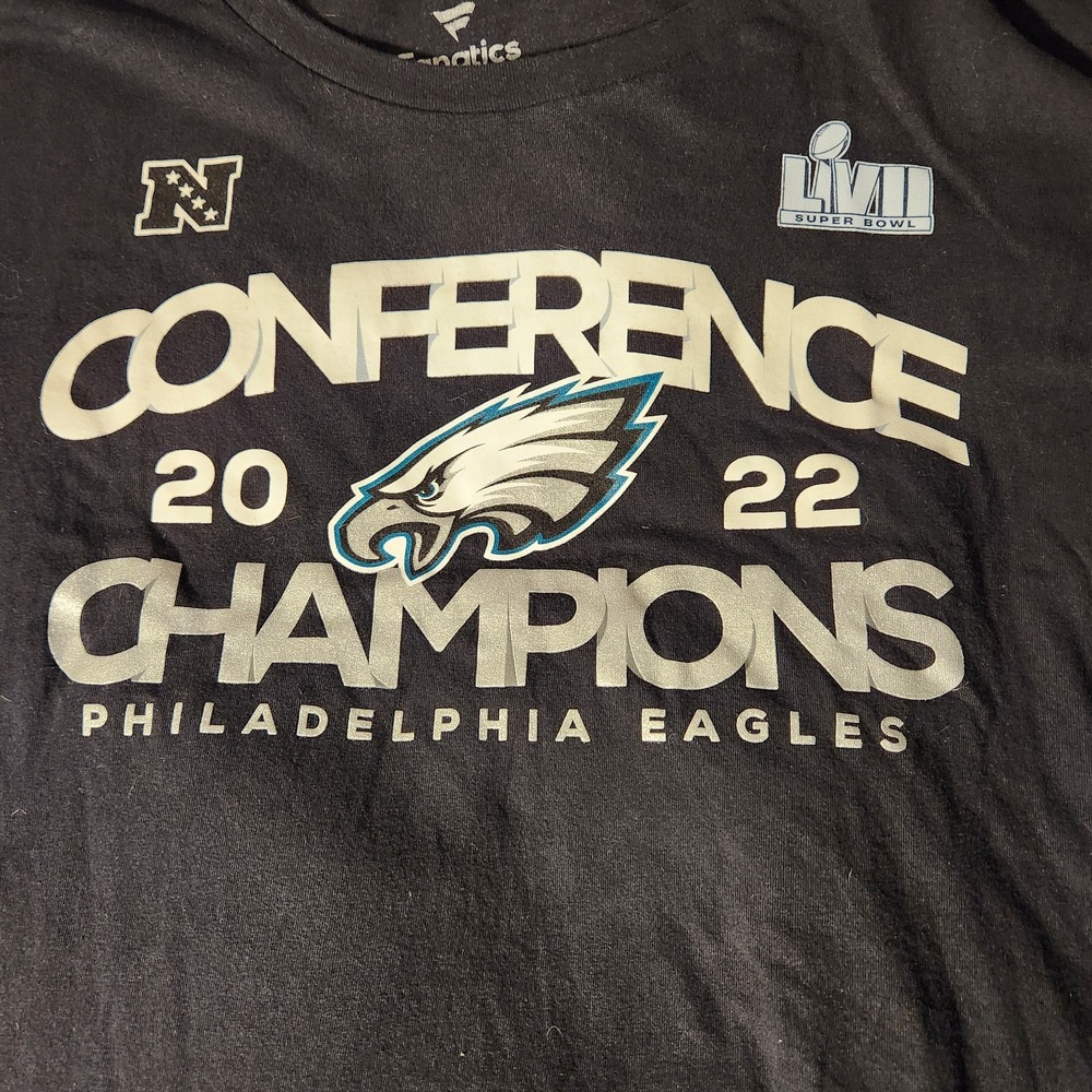 Philadelphia Eagles Shirt Mens‎ 2XL NFL Football Conference Champions Super Bowl